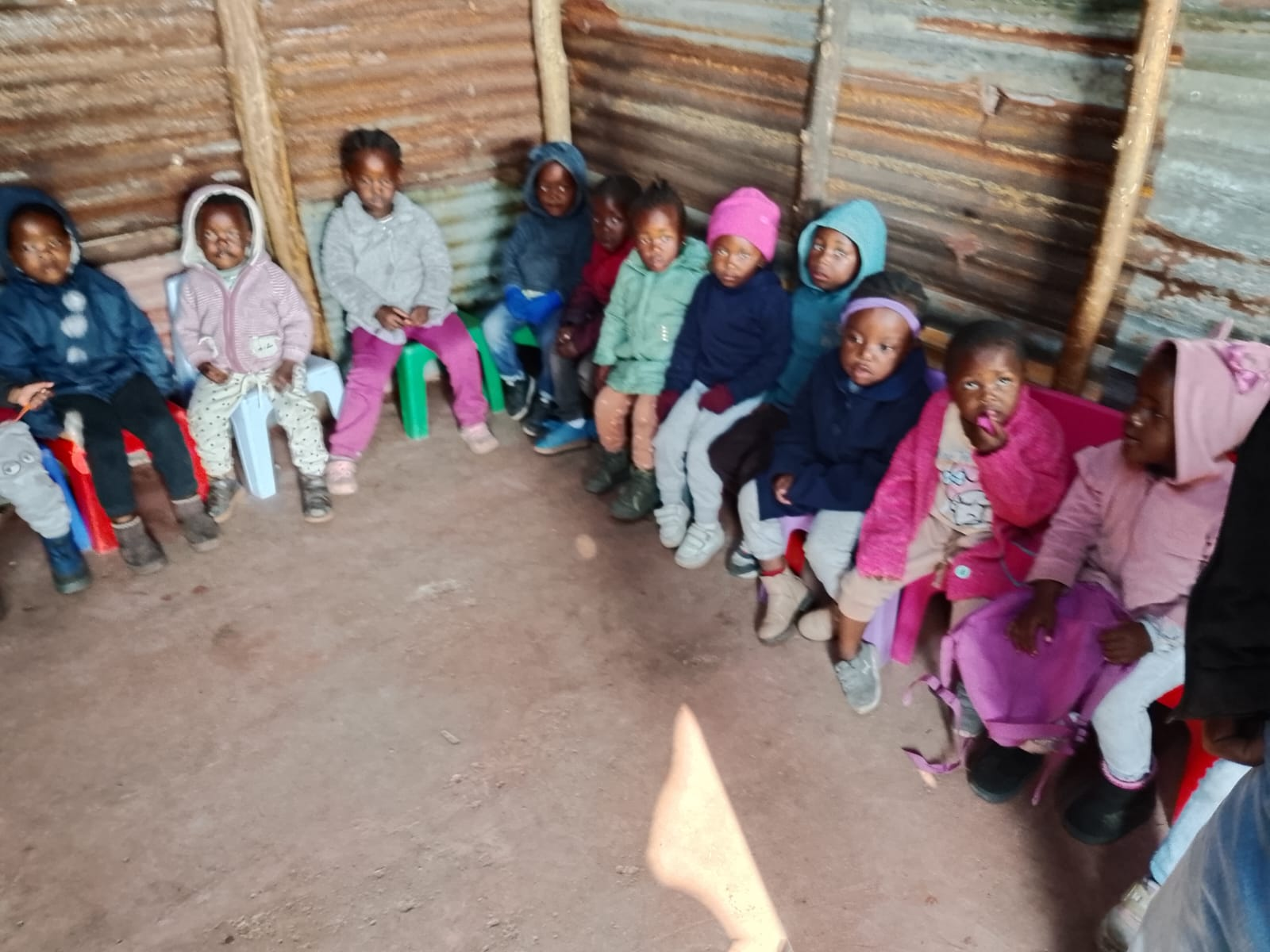 Nkanyezi classroom interior