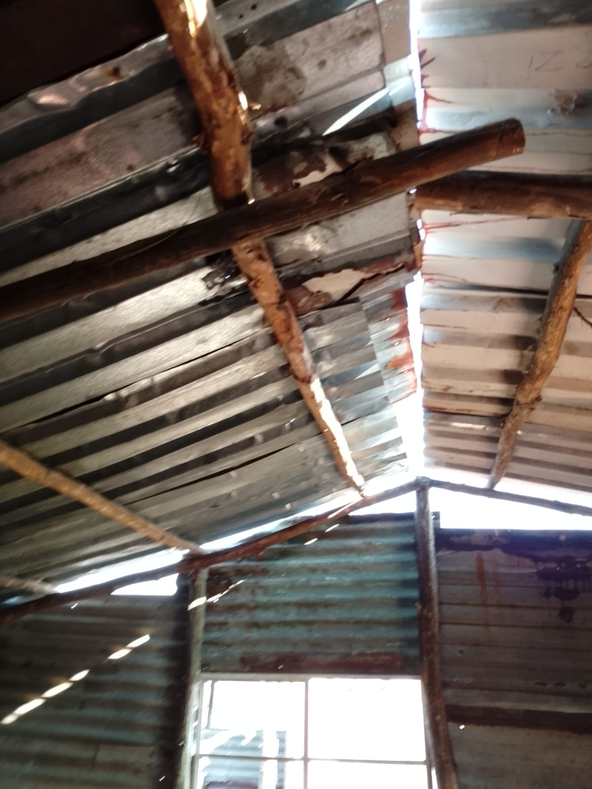 Nkanyezi roof condition